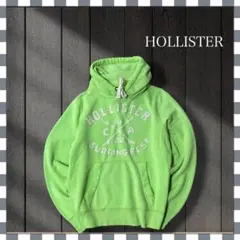 8210/HOLLISTER 홀리스터 ブランド刺繍ロゴ パーカープルオーバーM