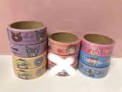 サンリオ マスキングテープ 8個セット