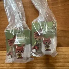 ズートピア 　ブリスターチャームコレクション　ニック 2つセット