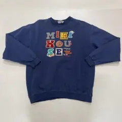 MIKI HOUSE 90's パッチロゴ スウェット トレーナー