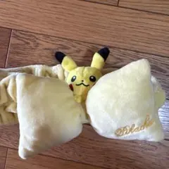 ポケットモンスター ピカチュウ リボンふわふわヘアバンド ヘアターバン イエロー