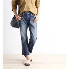 upper heights THE HIS フィットアンクルボーイズデニム