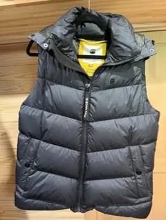 G-Star RAW フード付きダウンベスト S ネイビーのサムネイル