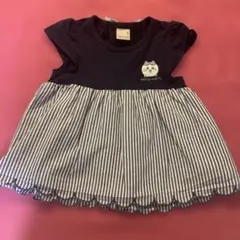 【ちいかわ】ドッキングカットチュニック紺90のサムネイル