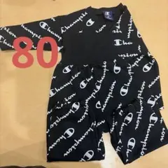 Champion ベビーパジャマ 80 ブラック
