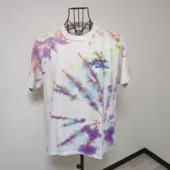 USA製 タイダイTシャツ Hanes シングルステッチ Lサイズ