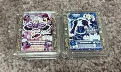 【2点セット】アイカツ マルチカラーパウダー 藤堂ユリカ　紫吹蘭