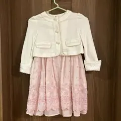 入学式 卒園式　フォーマル ワンピース　組曲　120