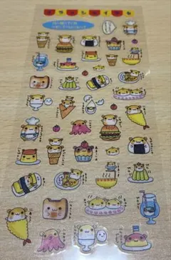 平成レトロ✴︎hamster restaurant シール