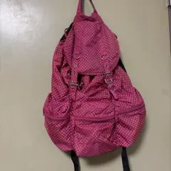 水玉 バックパック