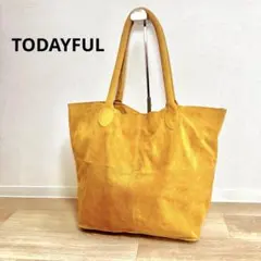 スエード トートバッグ