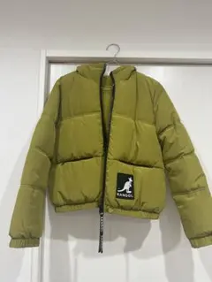 KANGOL H&Mコラボグリーンダウンジャケット 新品未使用