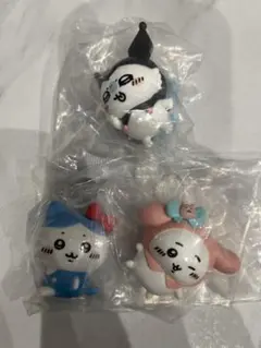 ちいかわ×サンリオキャラクターズ　なりきりフィギュア　3点セット