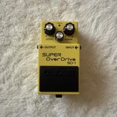 BOSS SUPER Over Drive SD-1 ギターエフェクターのサムネイル