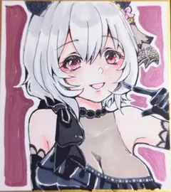 ゆ*】様 地雷系ギャル♡ オリジナルイラスト アナログイラスト