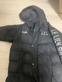 DUARIG フード付きベンチコート 130 サッカー、野球、スポーツ