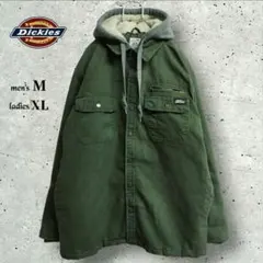 ディッキーズ ワークアクティブジャケットカーキ キルティングライナー ミリタリー