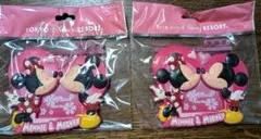ミッキー & ミニー フォトフレーム 2個セット