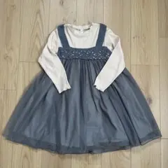 アプレレクール　チュールワンピース　120サイズ