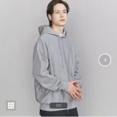 BEAUTY&YOUTH スウェットパーカー グレー M