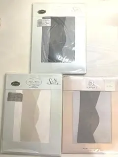 シルク混ストッキング Lサイズ　3点セット MRS & MISS 他
