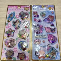 最安値‼️新品　ハローキティ ウォーターinシール シール2枚のサムネイル