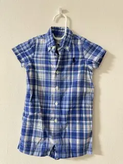 Polo Ralph Lauren チェック柄 ロンパースのサムネイル