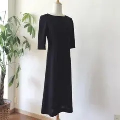 MICHEL KLEIN レディース ワンピース【7】ブラック オープンカフス