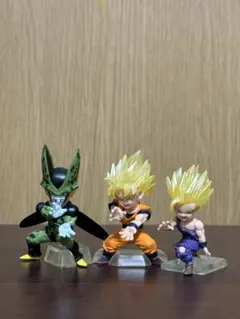 ドラゴンボール フィギュア 親子かめはめ波 孫悟空 孫悟飯 セル 3体セット