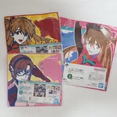 エヴァンゲリオン アスカ マリ 一番くじ タオル セット
