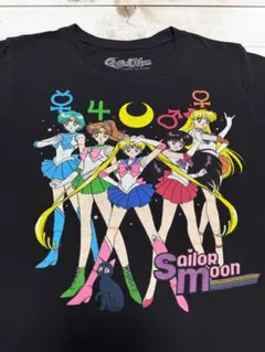 セーラームーン オフィシャル Tシャツ XL 5戦士 アニメ キャラTのサムネイル