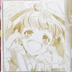 劇場版 ゾンビランドサガ 入場者特典 描き下ろし ミニ色紙風カード