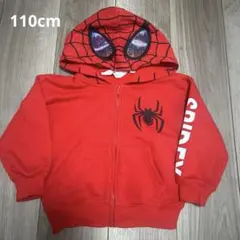 H&M スパイダーマン フード付きパーカー