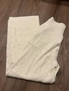 ウォッシャブルニットリブパンツ　Ｌサイズ
