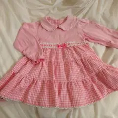 ギンガムチェック ワンピース 95