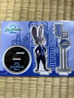 ズートピア2 happyくじ G賞 アクリルスタンドプロップス ジュディ