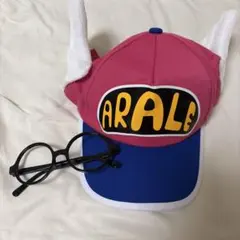 Dr.スランプ アラレちゃん キャップ メガネ セット