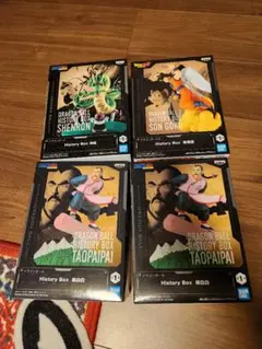 ドラゴンボール ヒストリーボックス 3種4体セット 神龍 孫悟空 桃白白