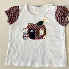 familiar アップルモチーフ Tシャツ 90cm