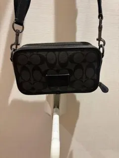 コーチ COACH ブラック ショルダーバッグのサムネイル