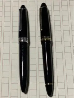 セーラー万年筆プロフィット21K (大型)と四季織ほしくず14K (中型) 二本のサムネイル