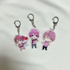 さとみ アクリルキーホルダー 3つセット