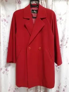 コート　レディース　レッド