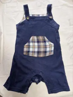 SHIPS ネイビー ロンパース 80