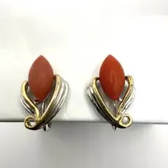 ヴィンテージ イヤリング　silver刻印　レディースアクセサリー　レトロ