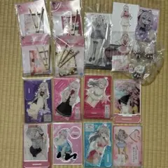 まとめ売り】ロシデレ グッズ 15点セット（アクスタ・缶バッジ・クリア