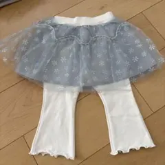 slap slip スカート付きレギンス　雪マーク　90センチ