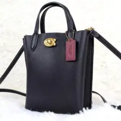 美品】COACH ウィロウ 16 2way ショルダーバッグ ハンドバッグ - メルカリ