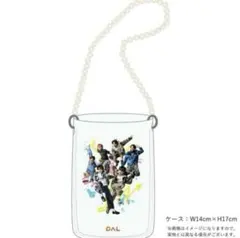 【新品】パルクロ すっきゃねんず ストラップ付きマルチケース