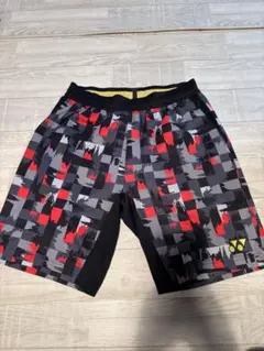 ヨネックス　バドミントン　ハーフパンツ　柄パン